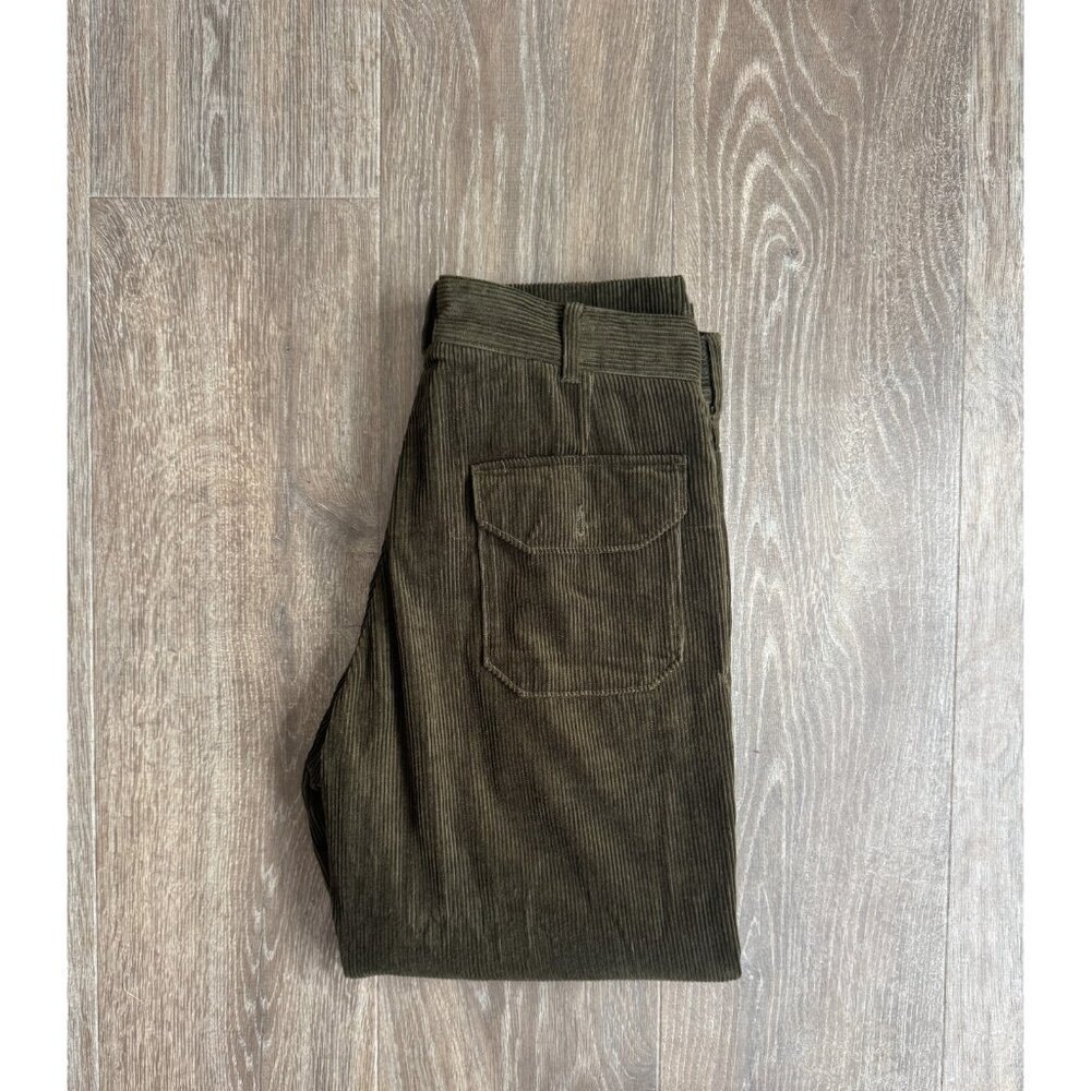 NWT Men's Engineered Garments Corduroy Trousers Pants Olive MIUSA Sz Medium $595